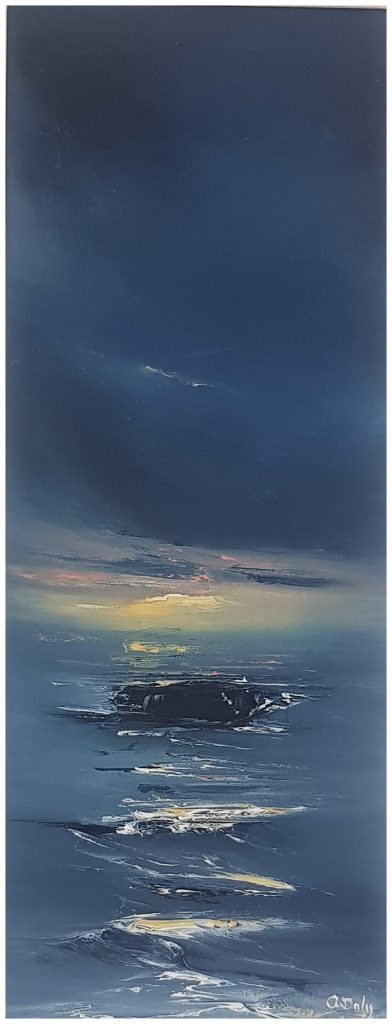 A New Day is dawning Oil