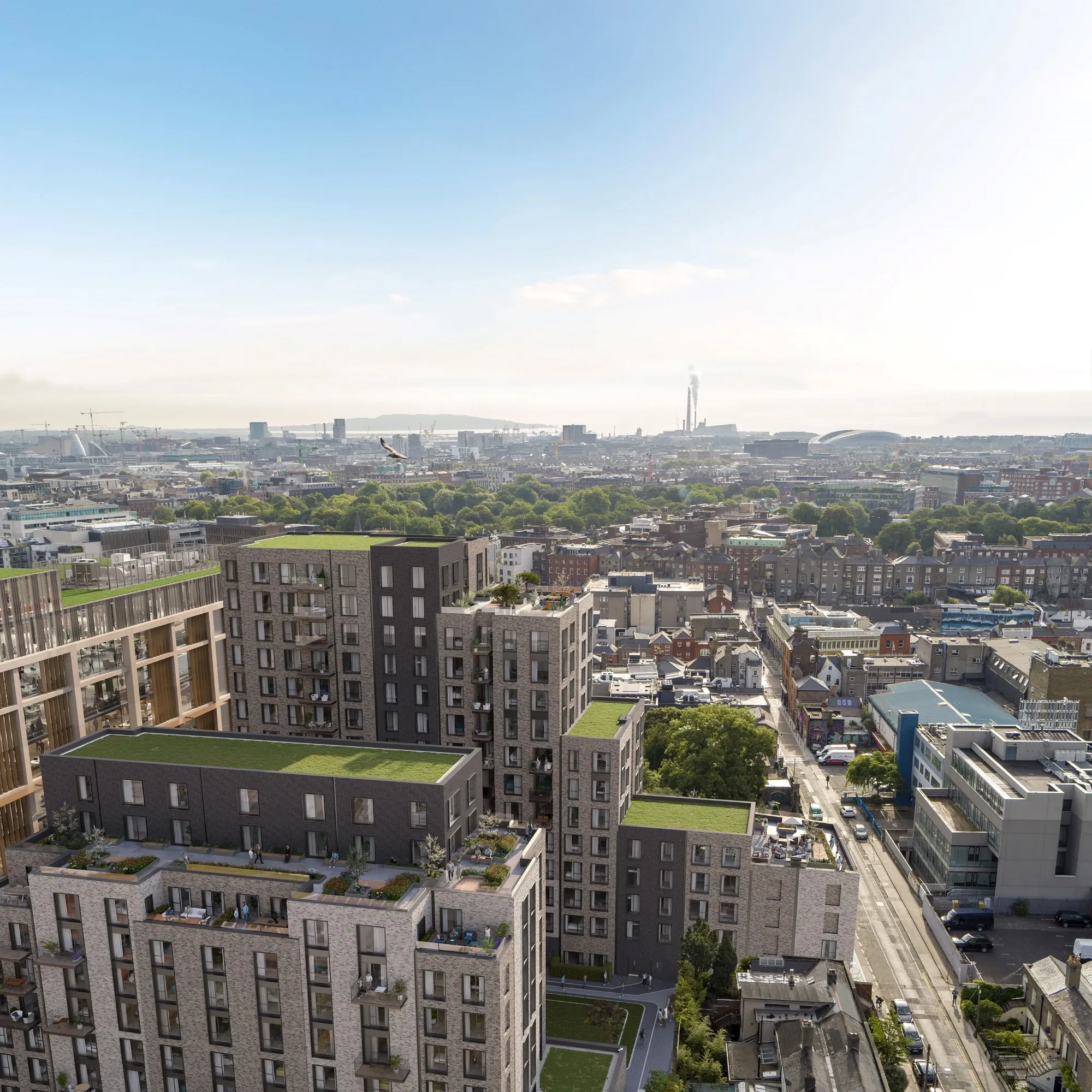 Camden Yard architectural visualisation