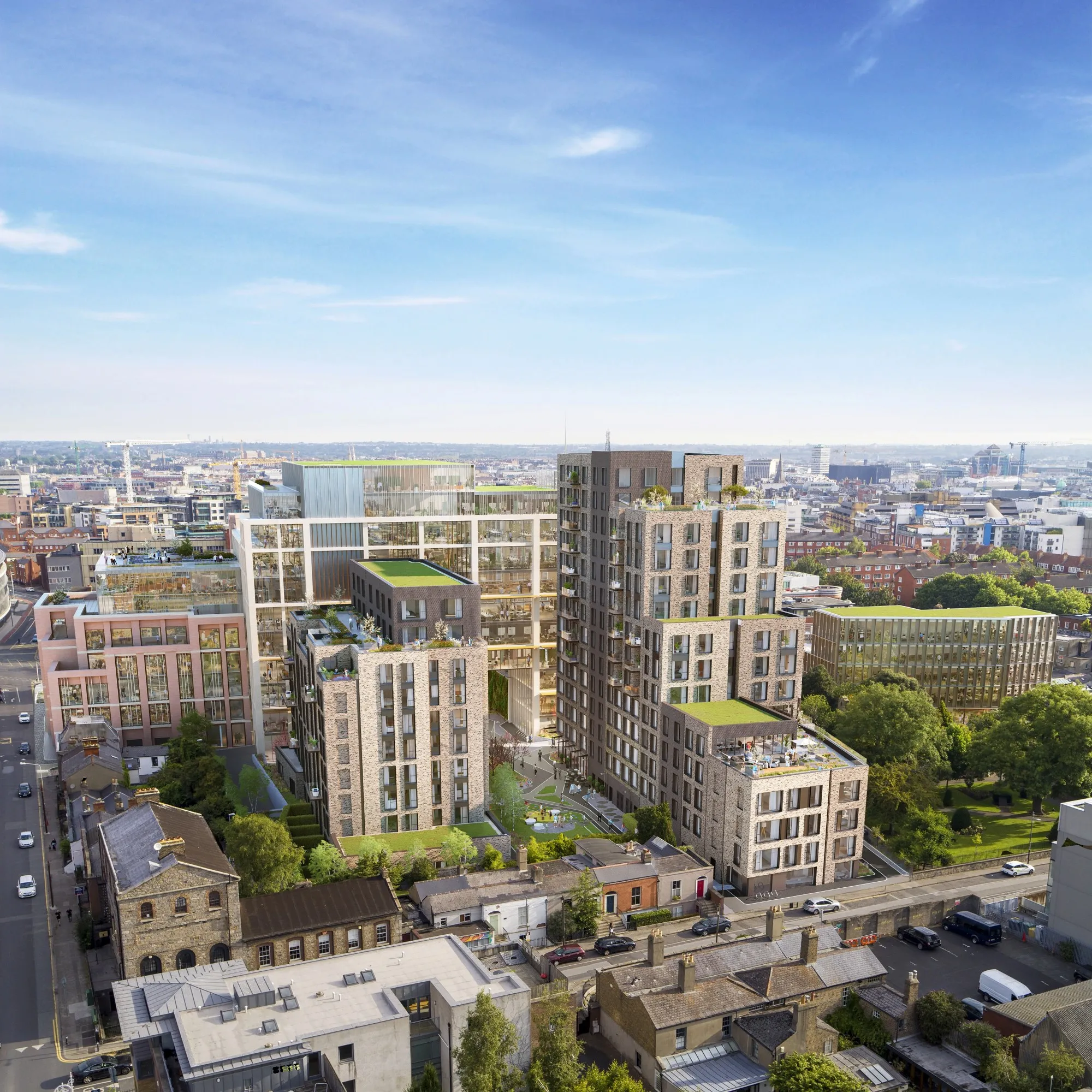Camden Yard architectural visualisation