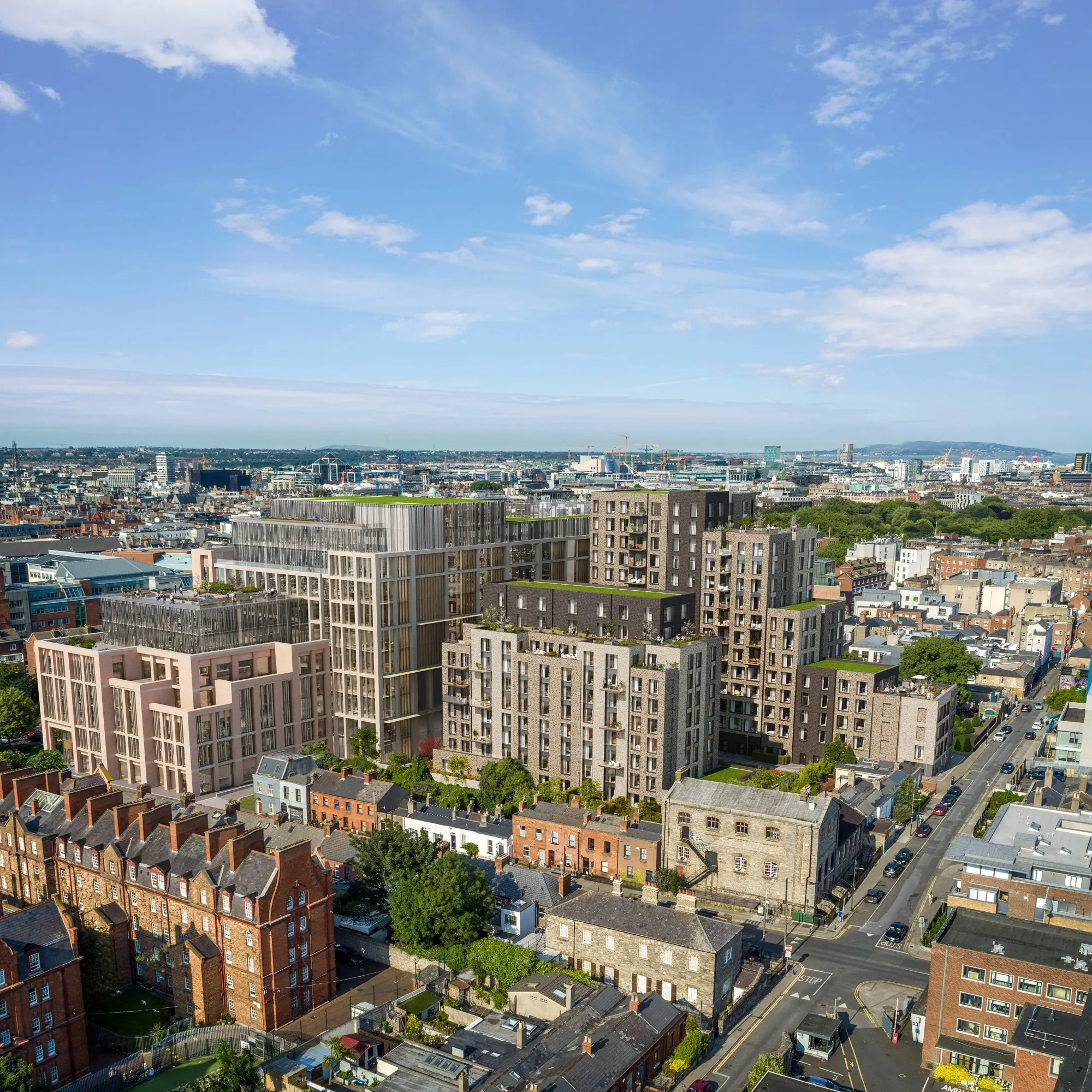 Camden Yard architectural visualisation