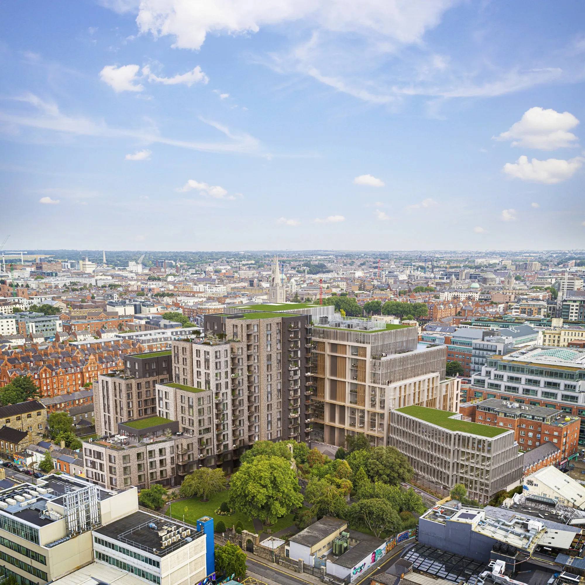 Camden Yard architectural visualisation