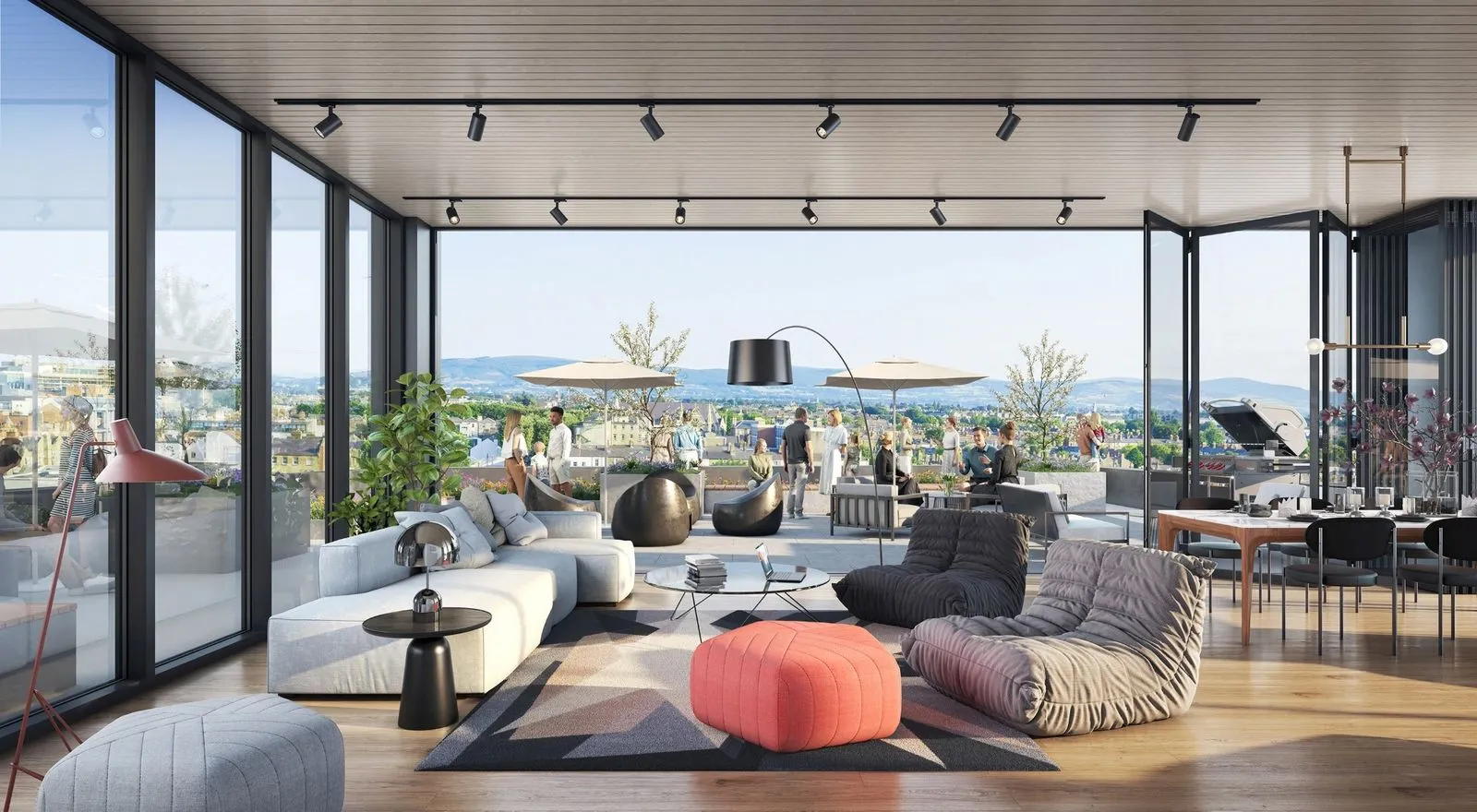 Camden Yard architectural visualisation