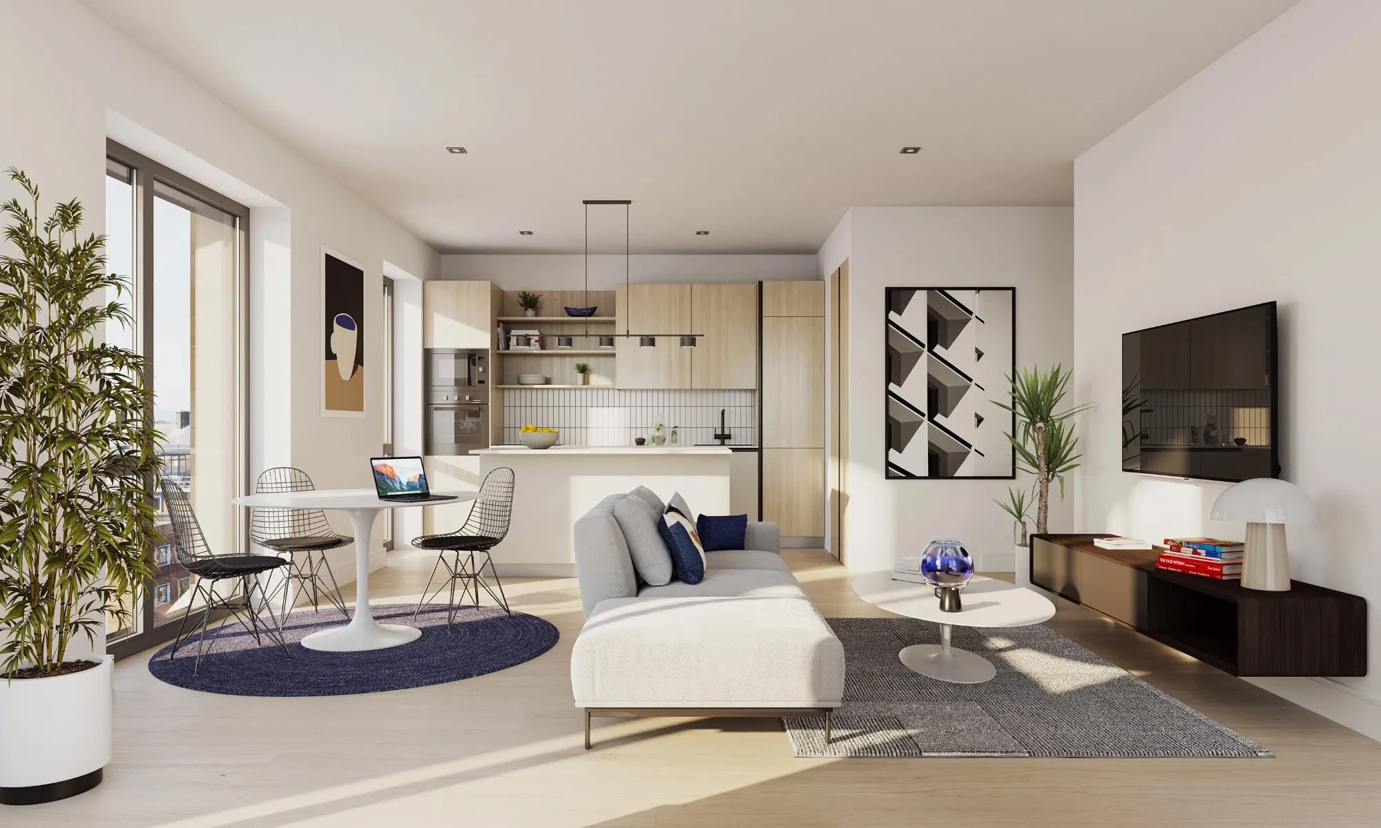 Camden Yard architectural visualisation