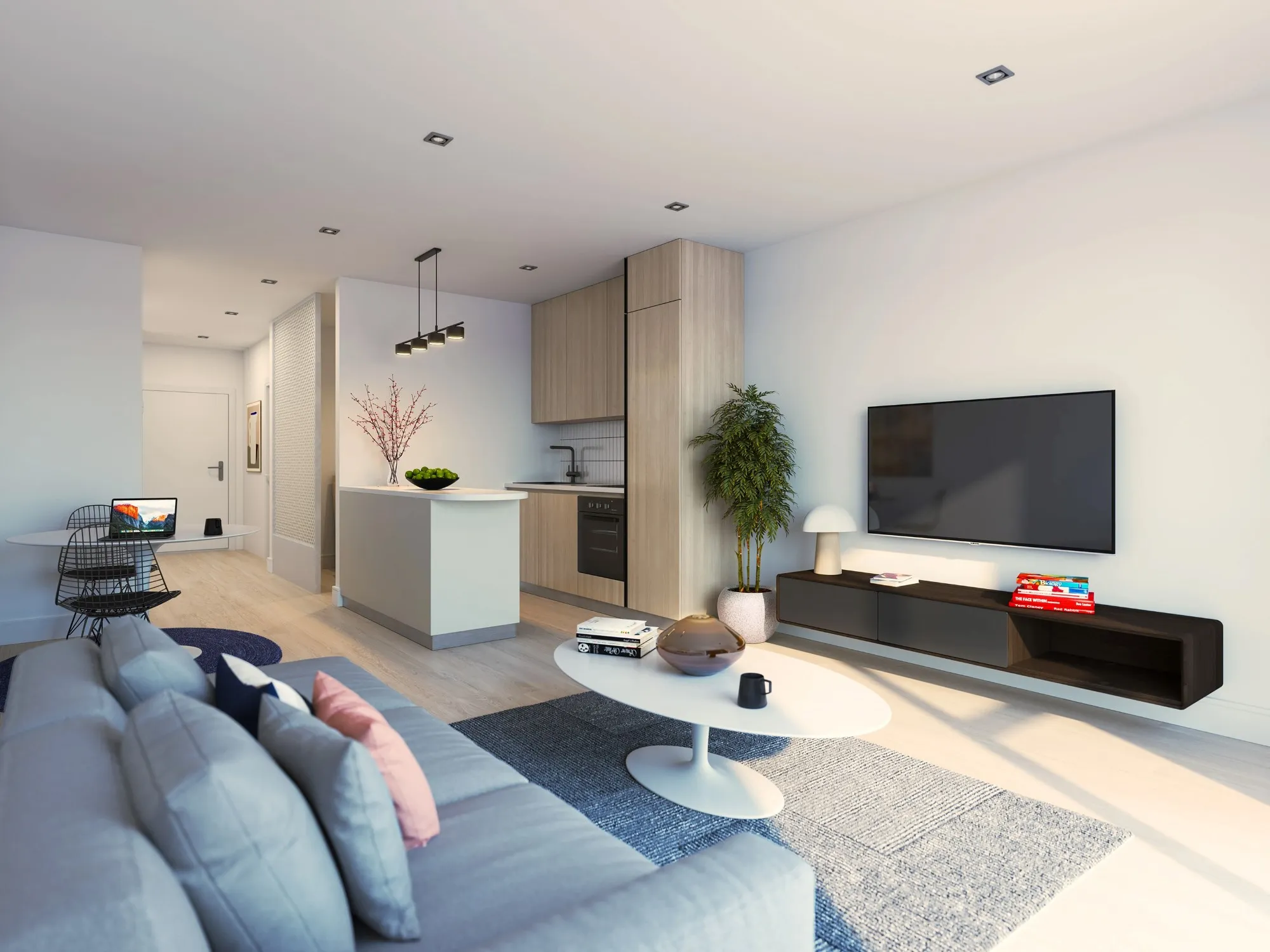 Camden Yard architectural visualisation