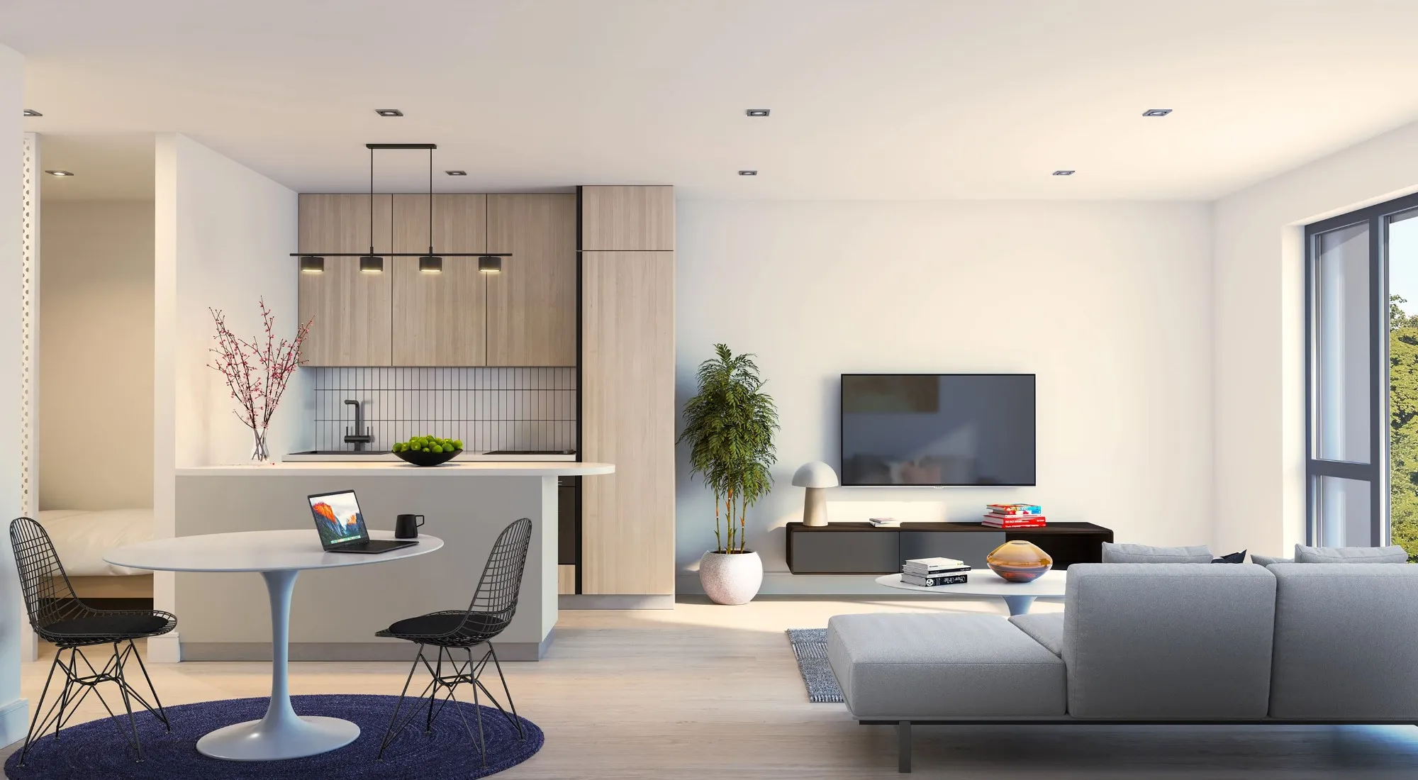 Camden Yard architectural visualisation