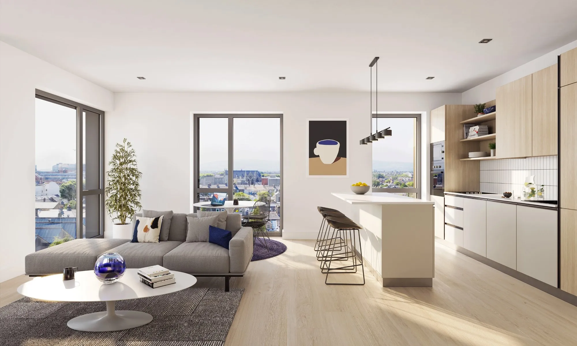 Camden Yard architectural visualisation