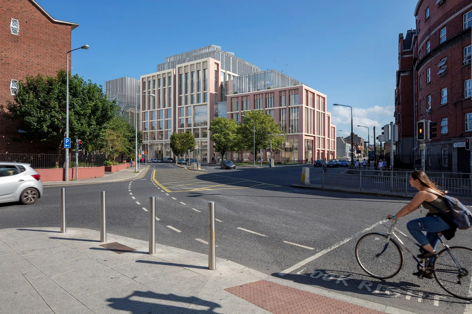 Proposed Camden Yard development in the same street view