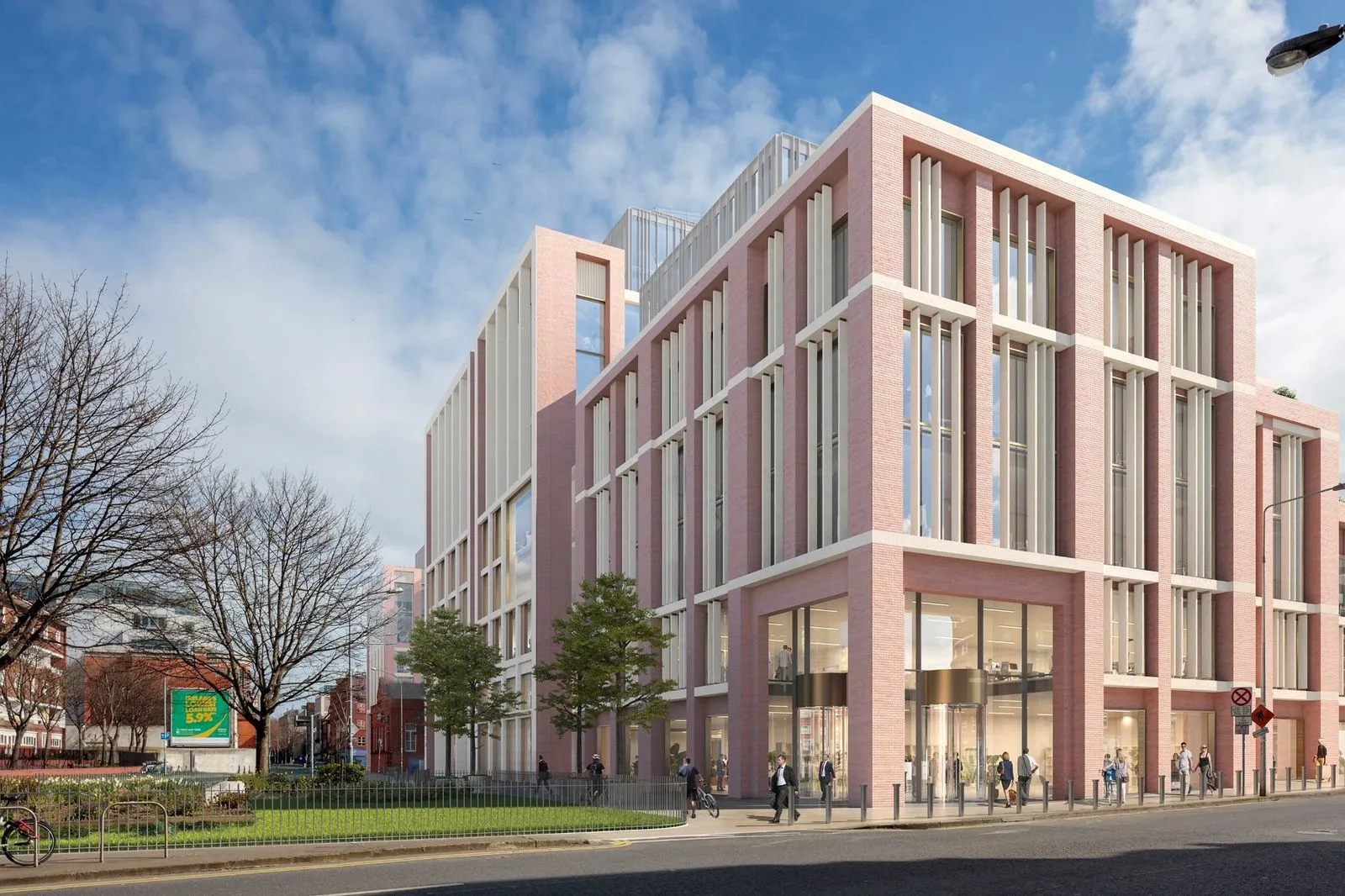Proposed Camden Yard development in the same street view