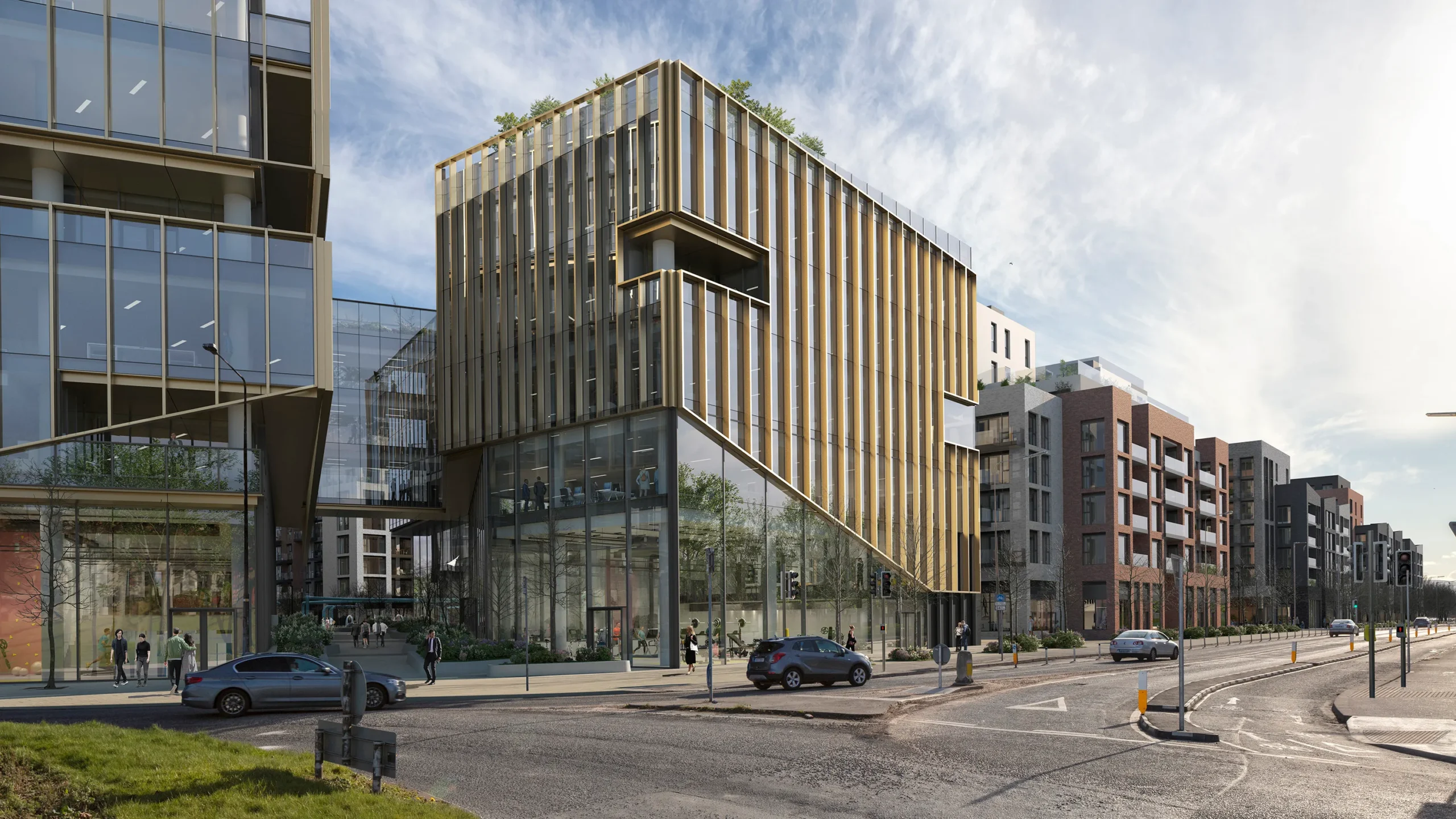 A 3d visual of Glass Bottle project. Our services included CGI's Verified Photomontages Animation and Virtual Tours