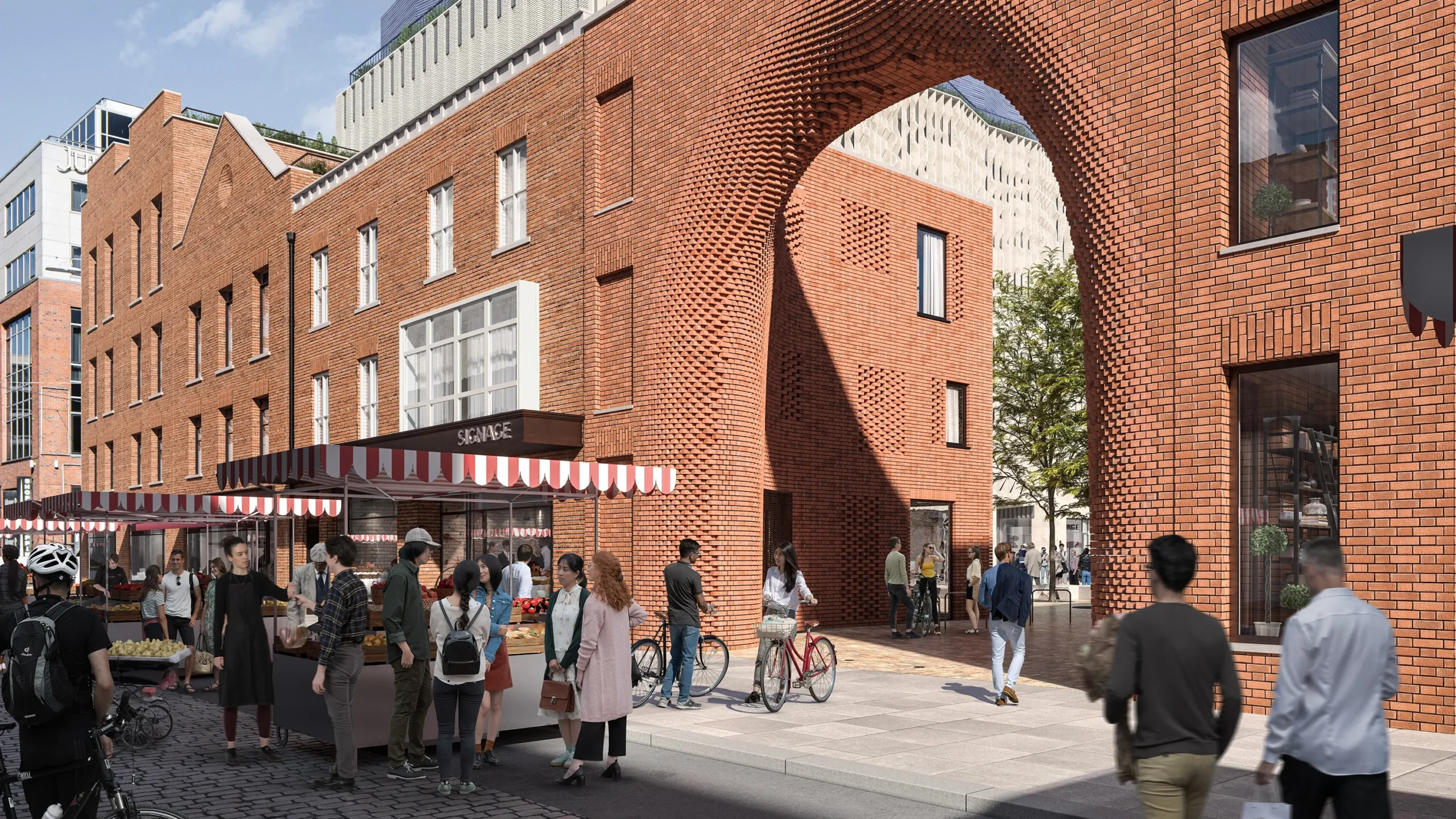 The Dublin Central Project proposal for the regeneration of a historic part of Dublin. Visual Lab provided computer generated imagery and animation services. and