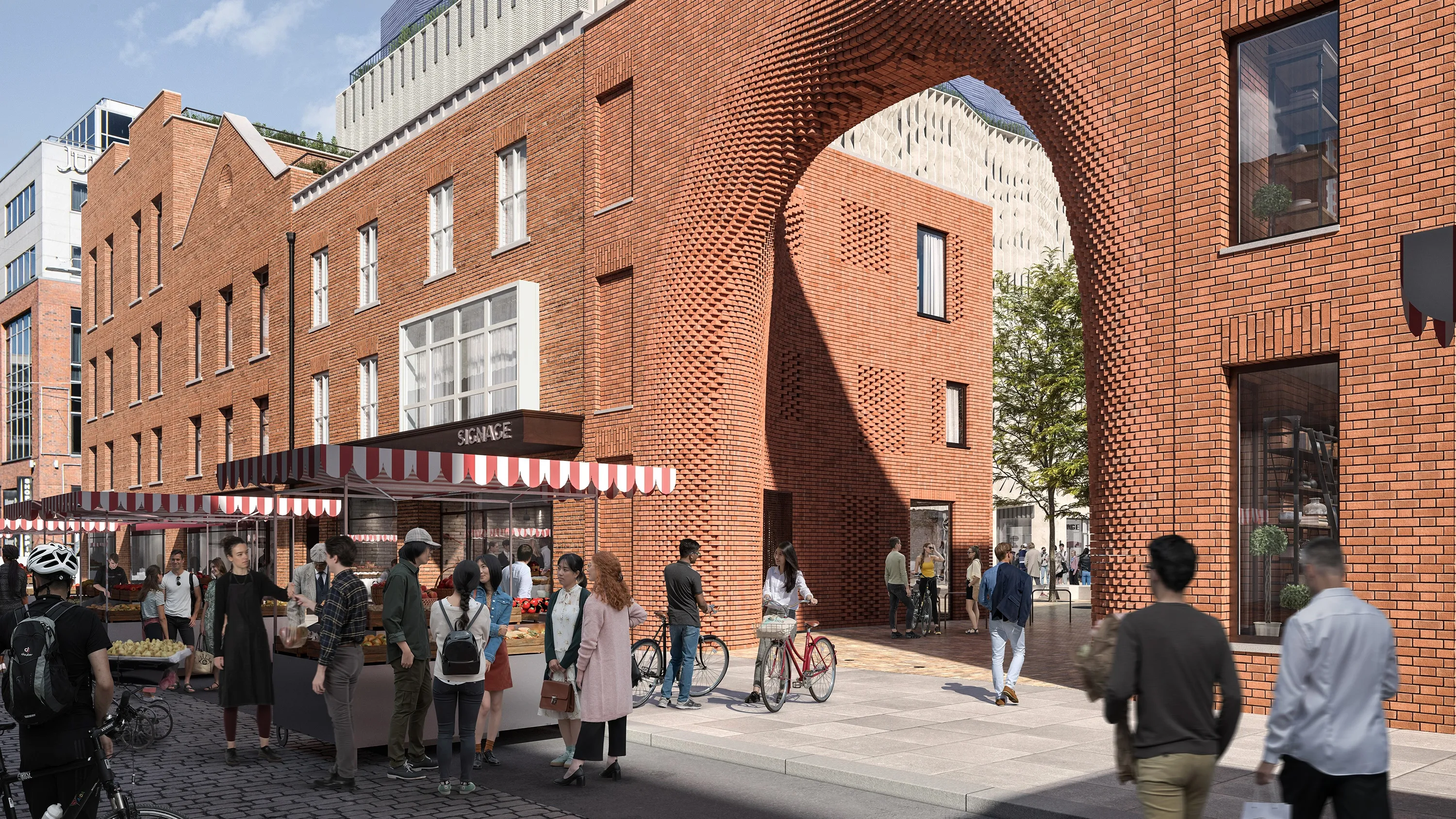 The Dublin Central Project proposal for the regeneration of a historic part of Dublin. Visual Lab provided computer generated imagery and animation services. and